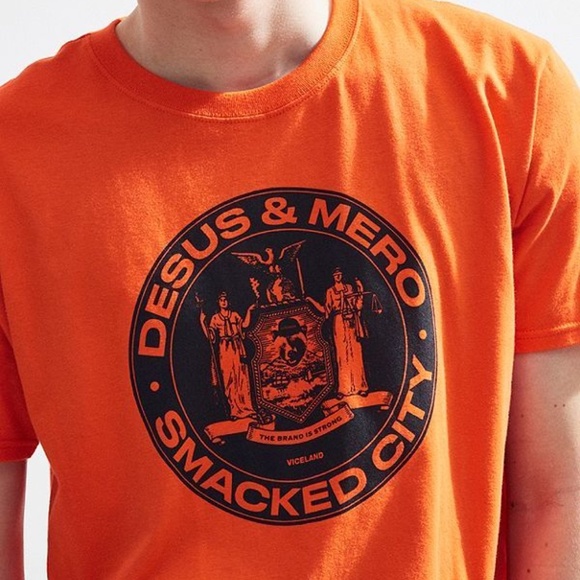 UO Viceland Desus & Mero Smacked City Tee - Picture 3 of 7
